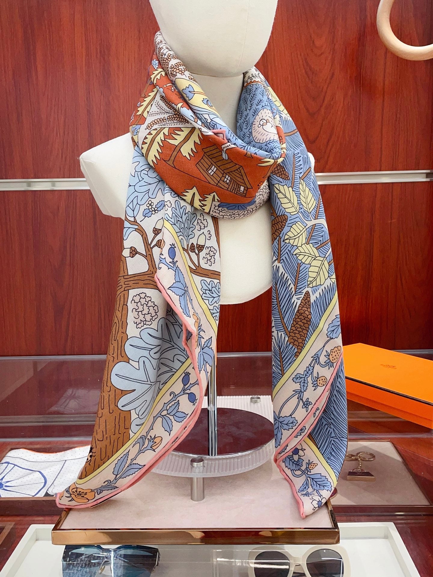小愛款-雙面同色絲毛 140cm*140cm 羊絨方巾