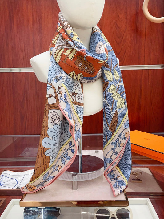 小愛款-雙面同色絲毛 140cm*140cm 羊絨方巾