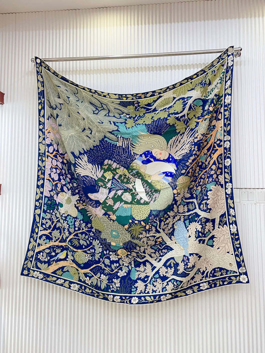 小愛款-雙面同色絲毛 140cm*140cm 羊絨方巾