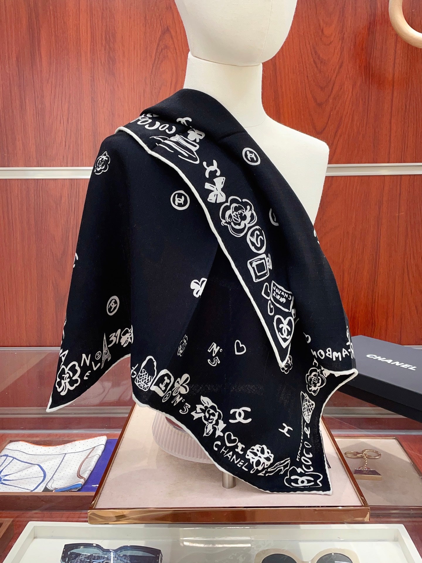小香家-絲毛款雙面同色 60*60 小方巾