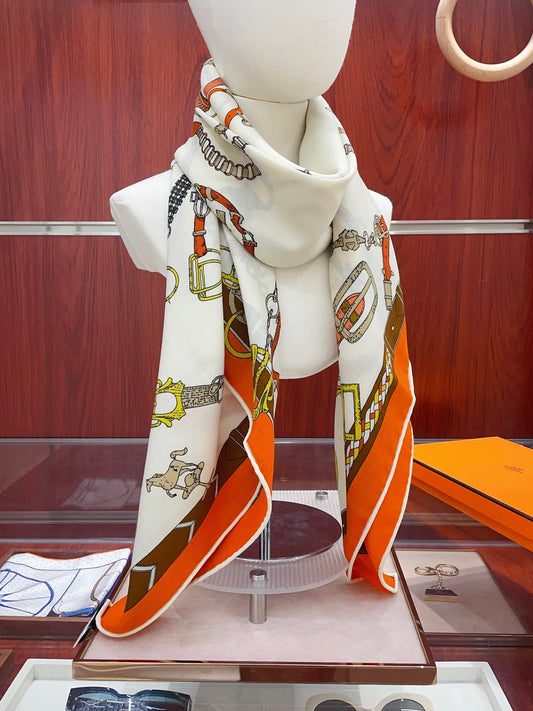 小愛款-雙面同色羊絨方巾 140cm*140cm 70%羊絨+30%真絲