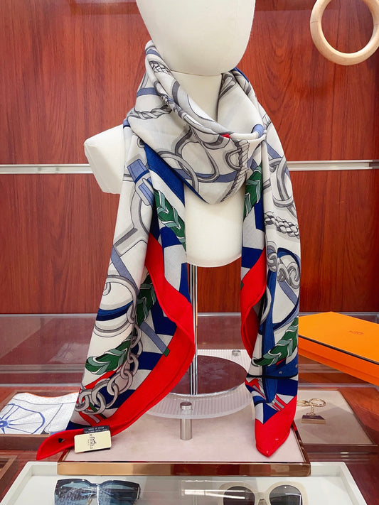 小愛款-雙面同色絲毛140cm*140cm 羊絨方巾