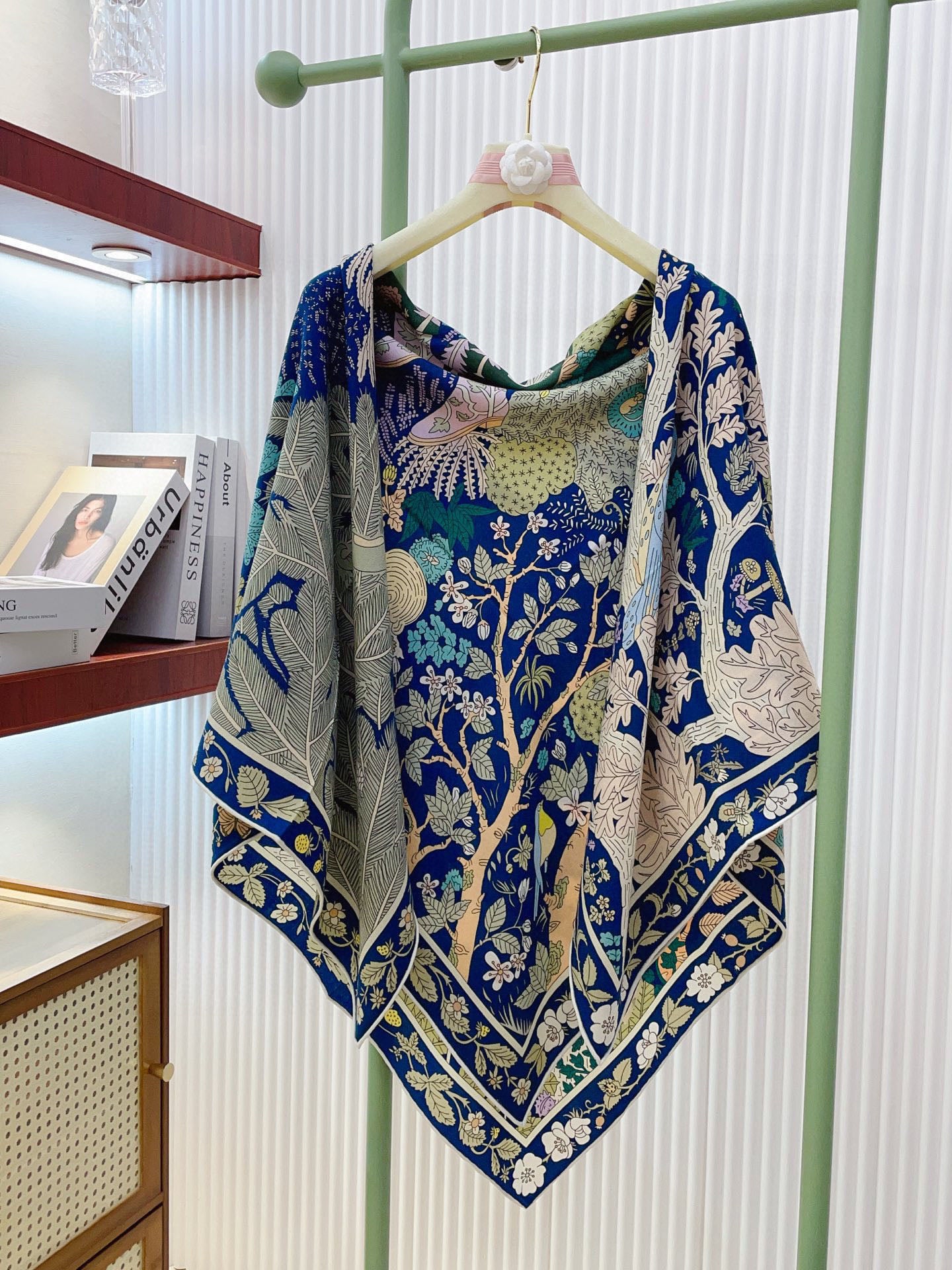 小愛款-雙面同色絲毛 140cm*140cm 羊絨方巾