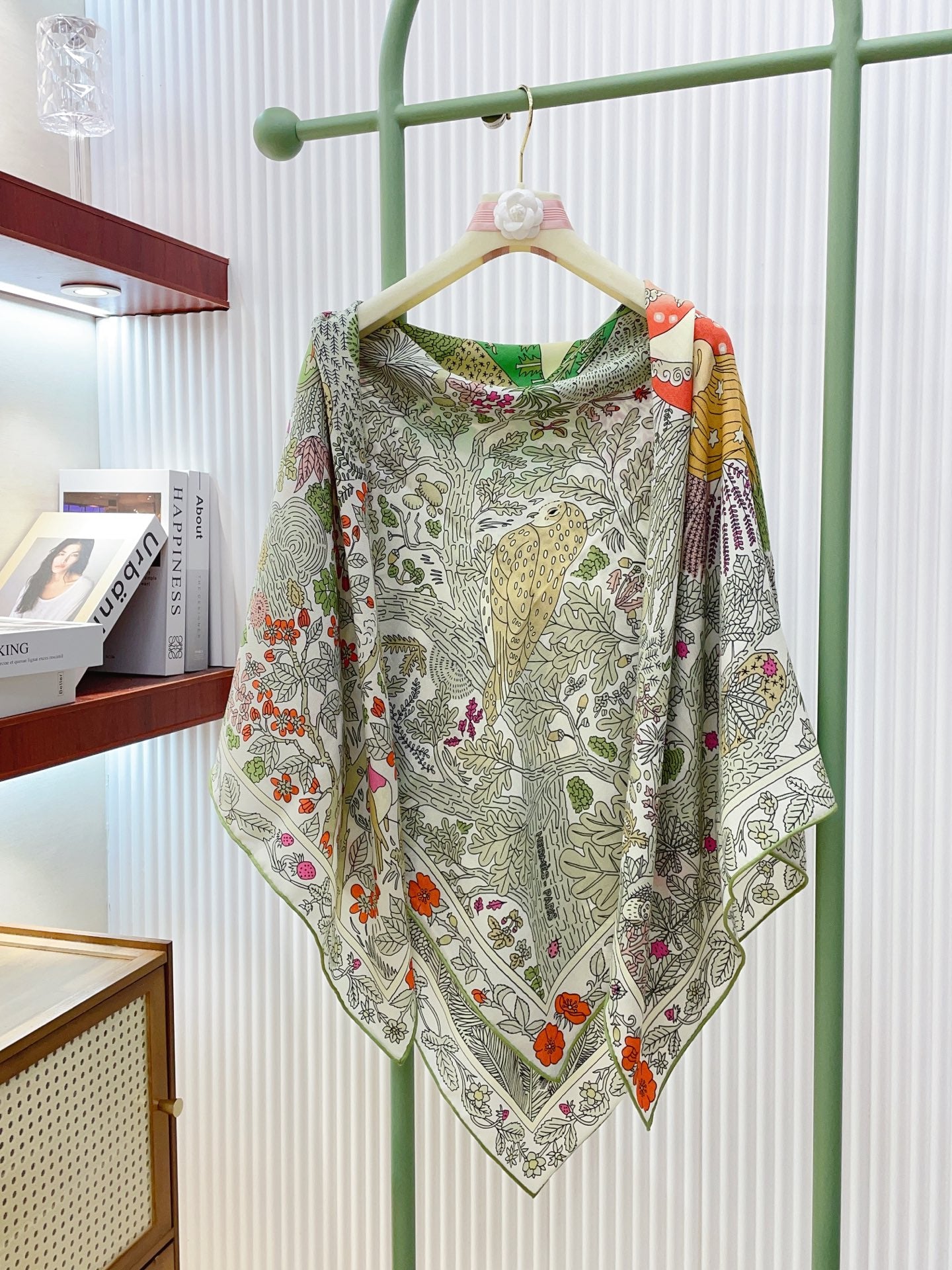 小愛款-六色入雙面同色絲毛 140cm*140cm 羊絨方巾