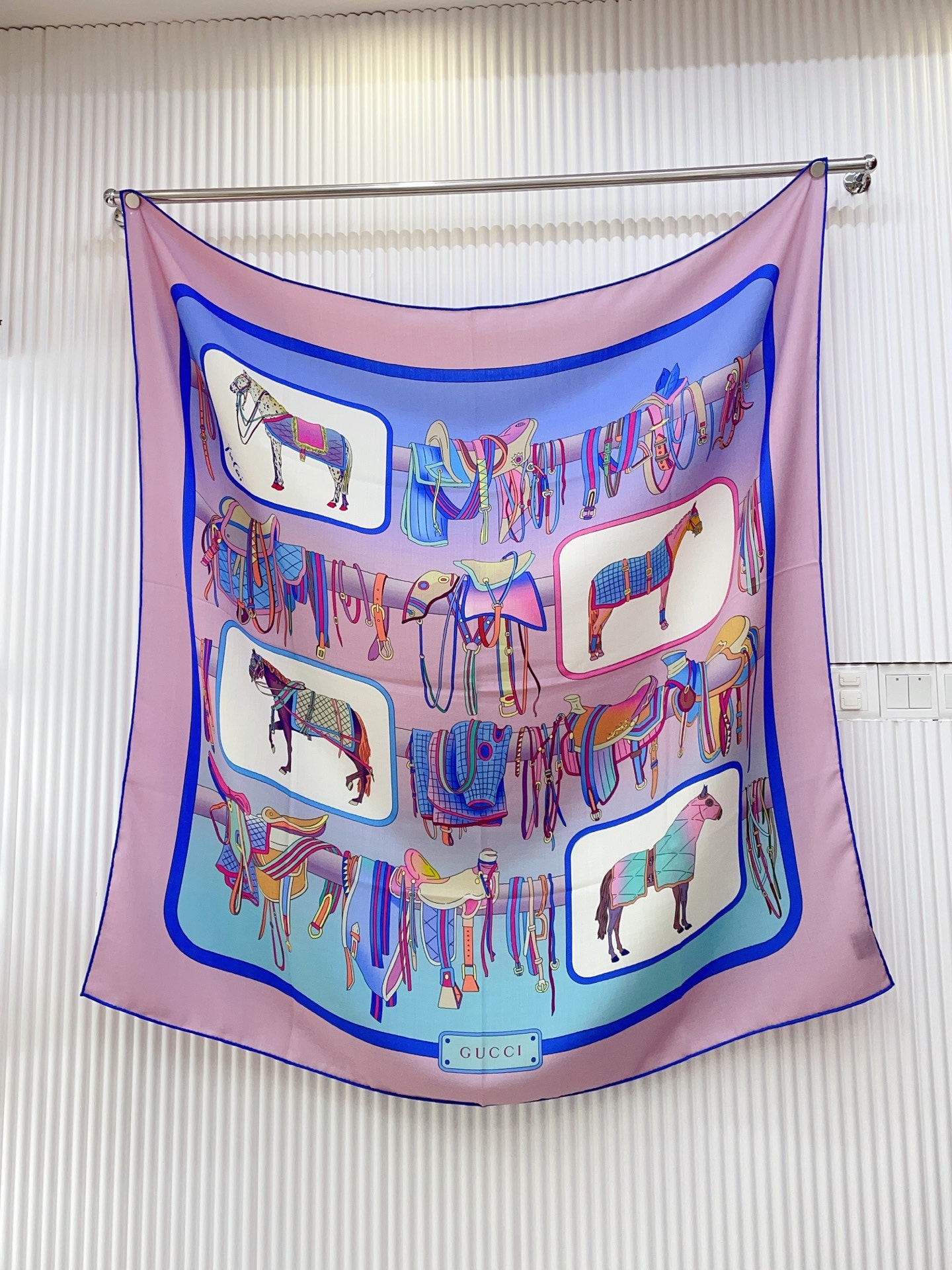 古G家-雙面同色絲毛 140cm*140cm 羊絨方巾