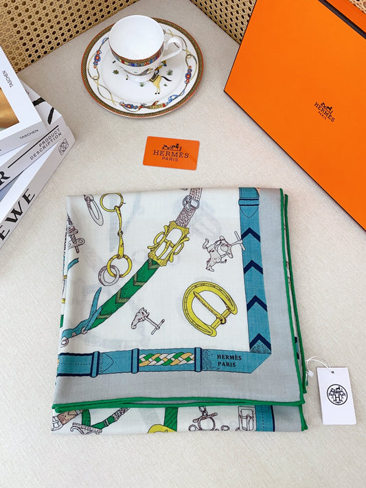 小愛款-雙面同色 140cm*140cm 羊絨方巾