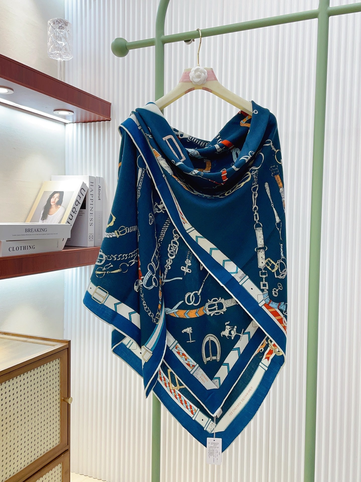 小愛款-雙面同色絲毛 140cm*140cm 羊絨方巾