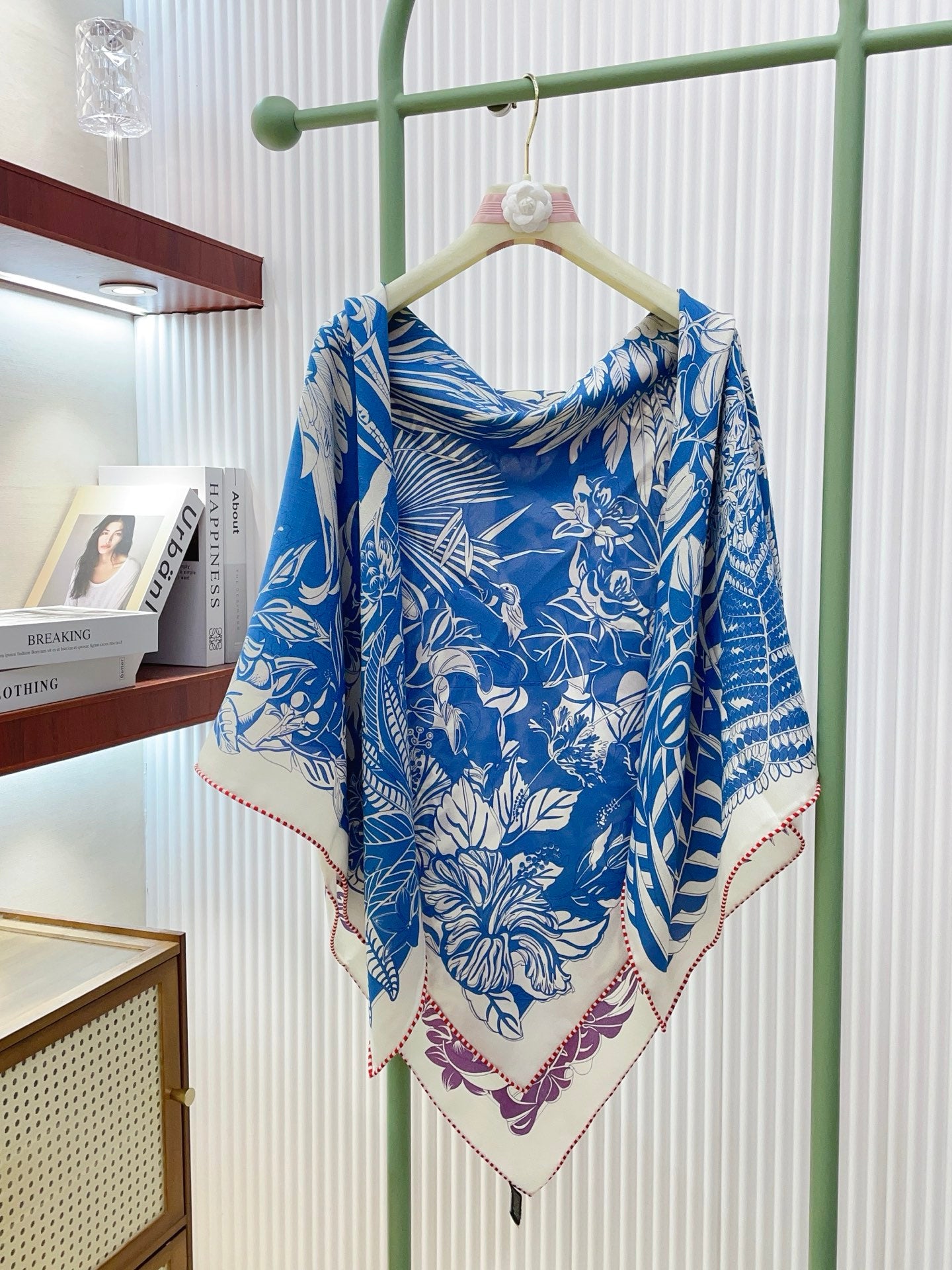 小愛款-雙面異色 140cm*140cm 羊絨方巾