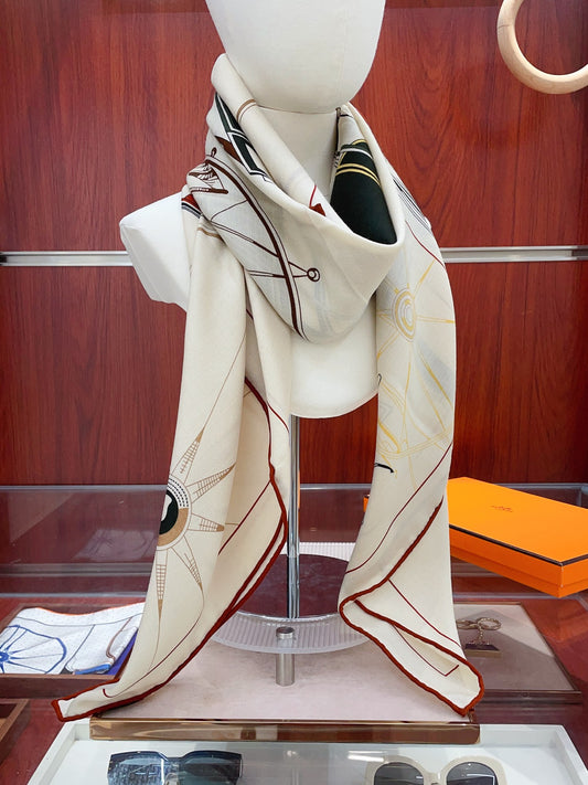小愛款-雙面同色絲毛 羊絨方巾 140cm*140cm