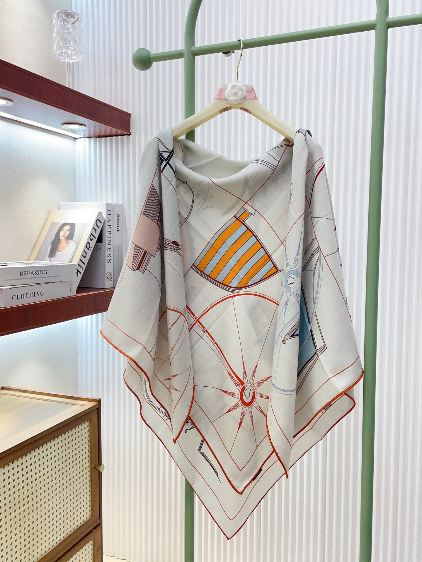小愛款-雙面同色 羊絨方巾 140cm*140cm