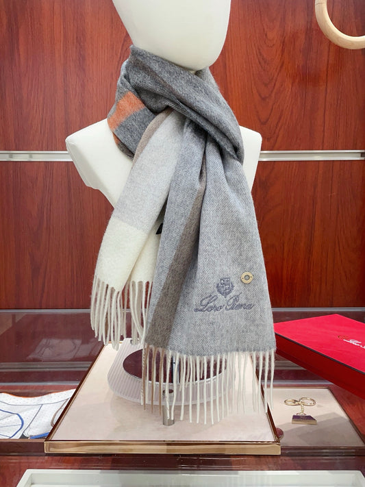 L-Piana-全羊絨款圍巾 30*180cm