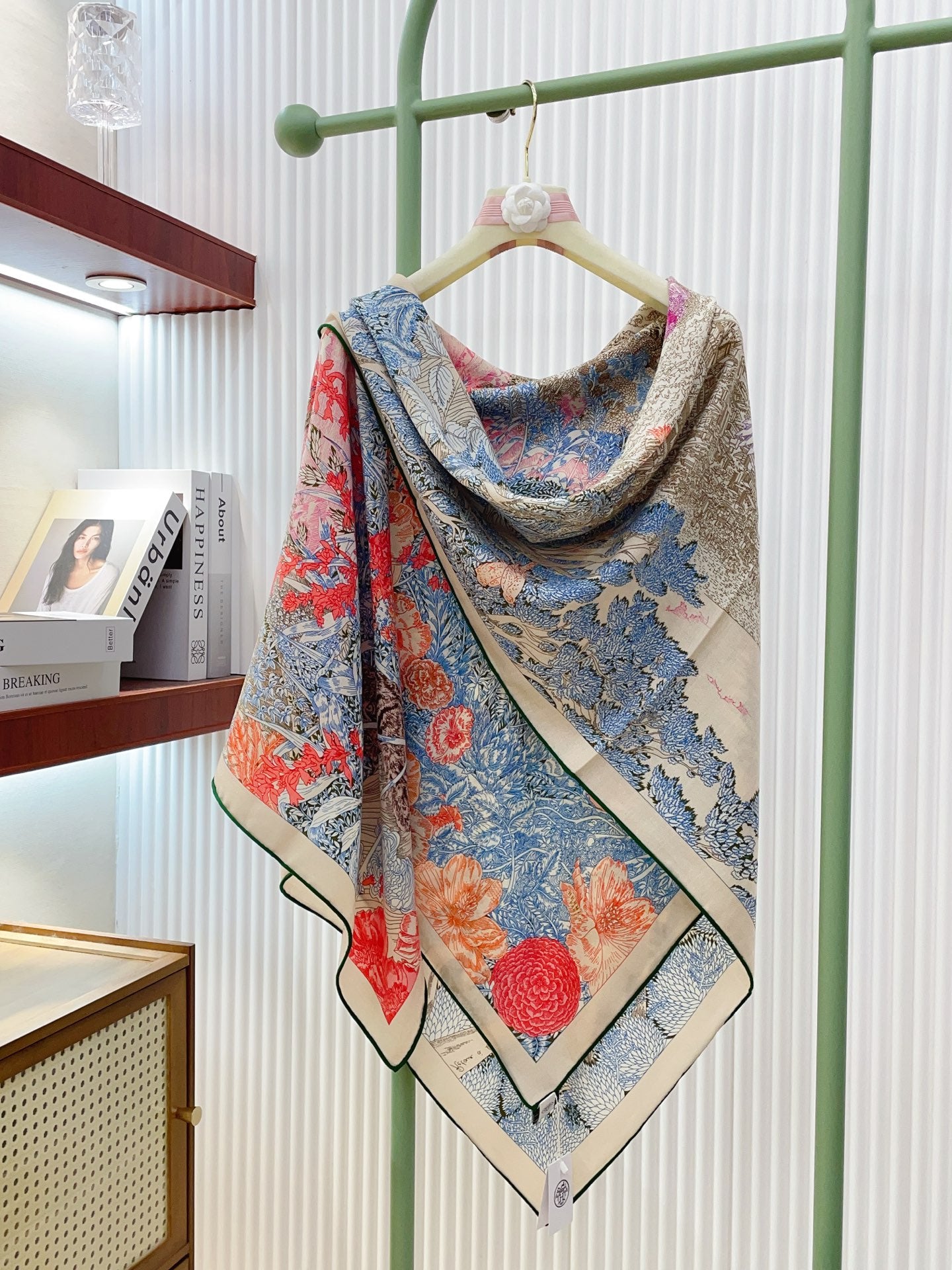 小愛款-雙面同色 140cm*140cm 羊絨方巾