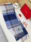 L-Piana-格紋色圍巾30*180cm 100%全羊絨
