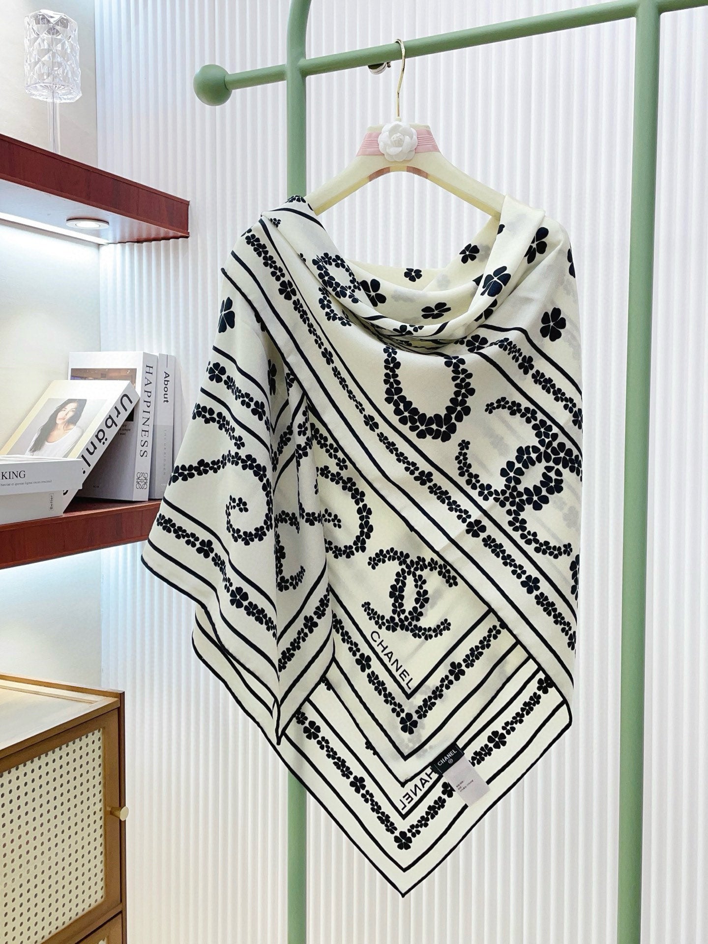 小香家-雙面同色羊絨方巾 140cm*140cm