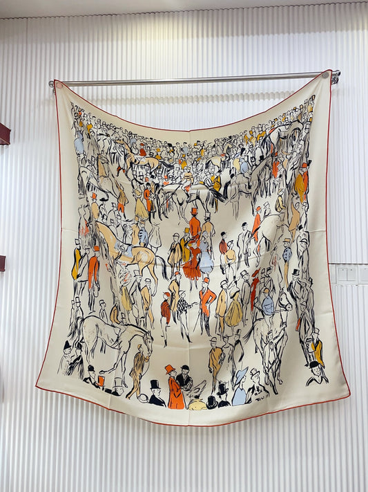 小愛款-雙面同色絲毛 140cm*140cm 羊絨方巾