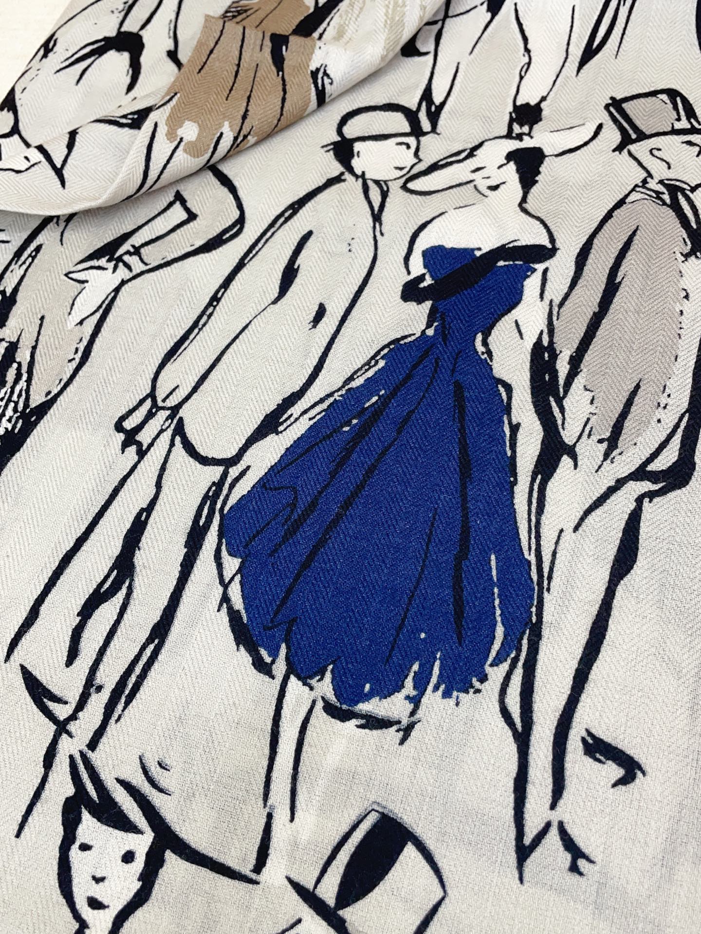小愛款-雙面同色 140cm*140cm 羊絨方巾