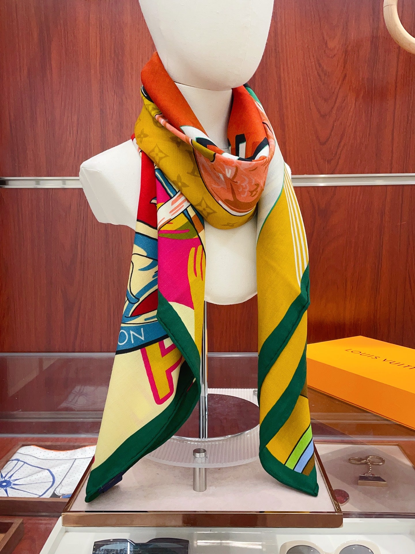 路L家-雙面同色羊絨方巾 140cm*140cm
