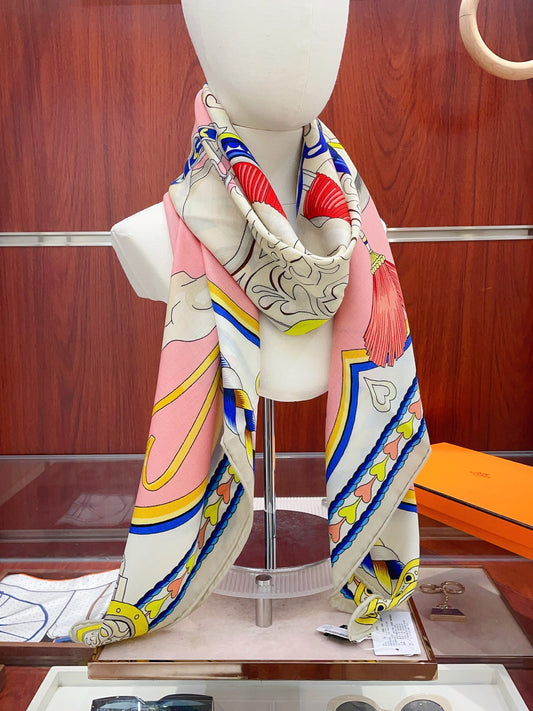小愛款-雙面同色絲毛 140cm*140cm 羊絨方巾