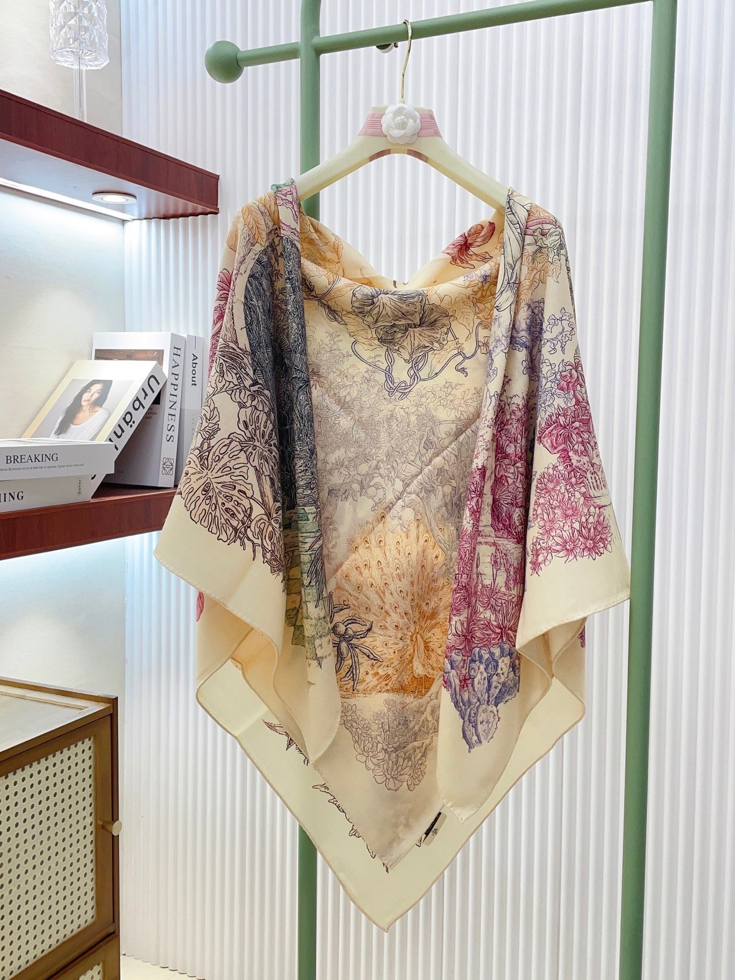 小愛款-雙面同色 140cm*140cm 羊絨方巾