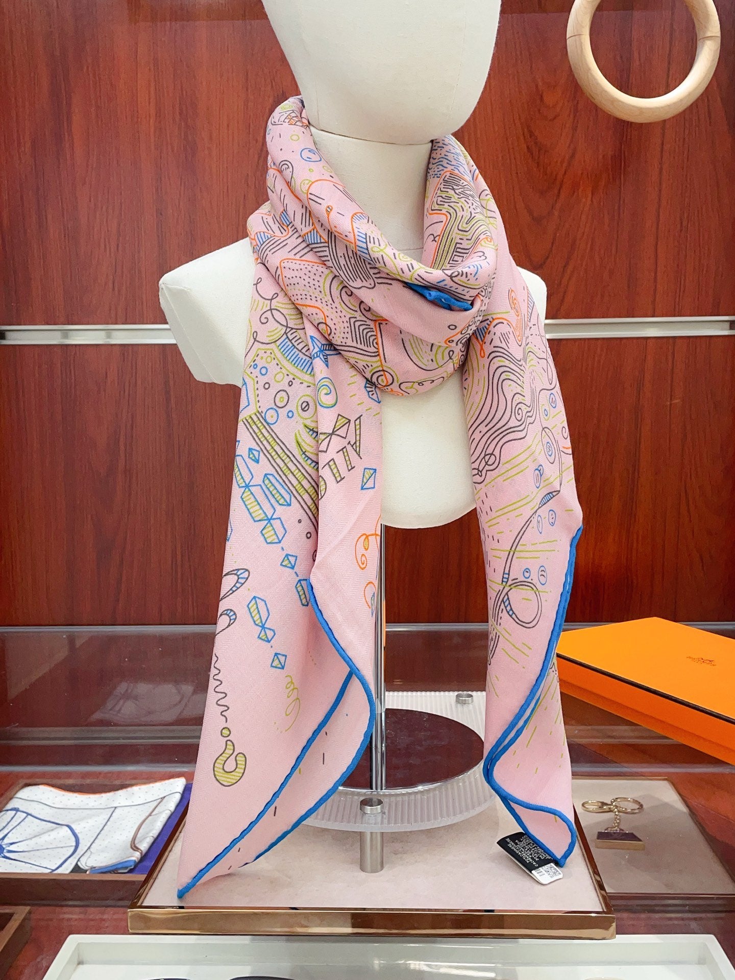小愛款-雙面同色 140cm*140cm 羊絨方巾