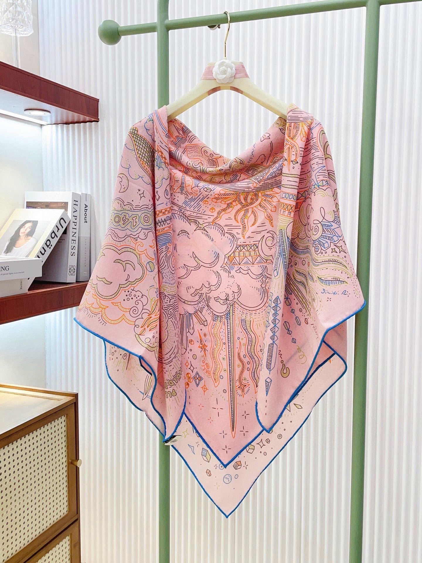小愛款-雙面同色 140cm*140cm 羊絨方巾