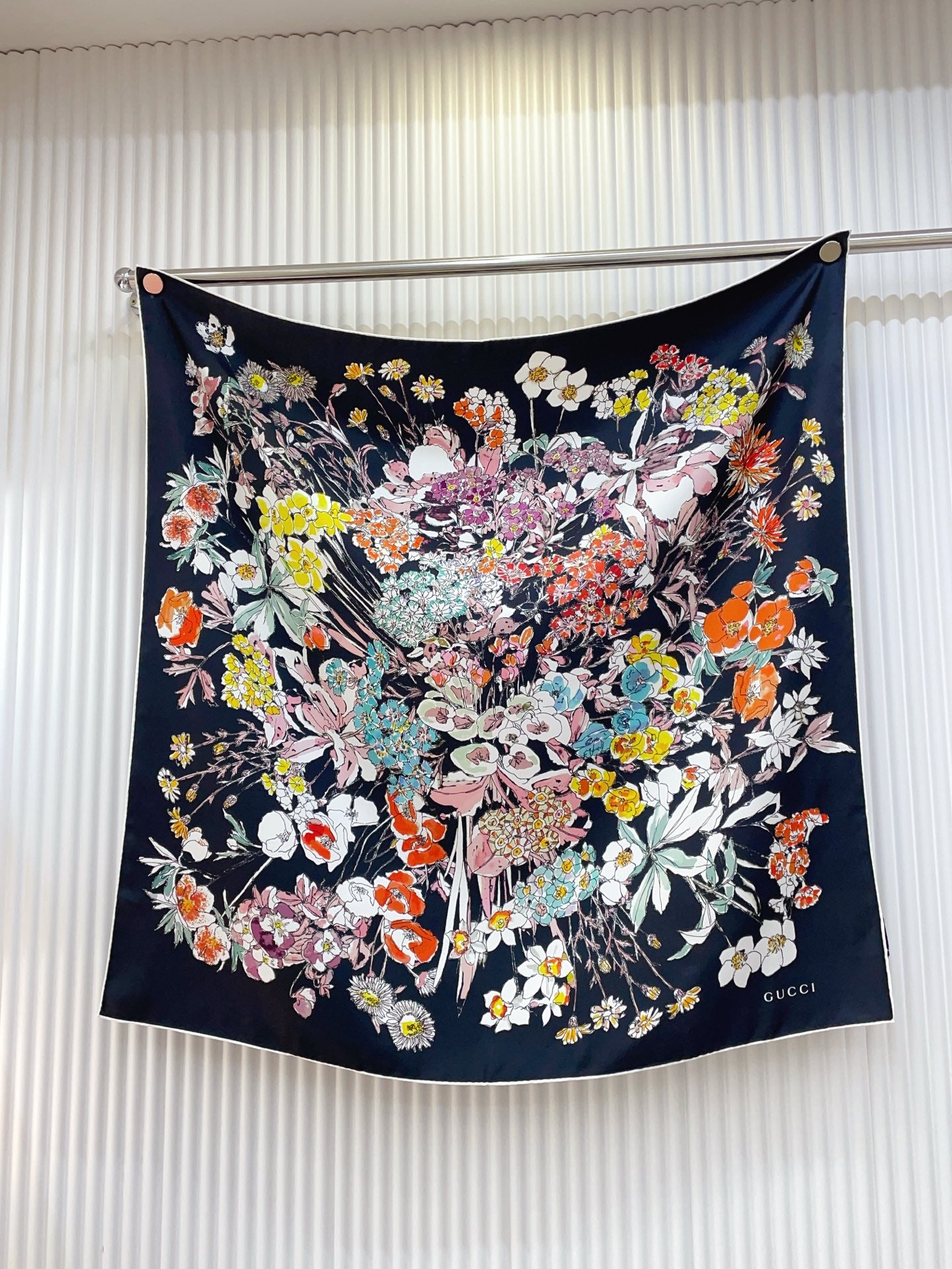 古G家-18姆米雙面同色 90cm*90cm 真絲方巾