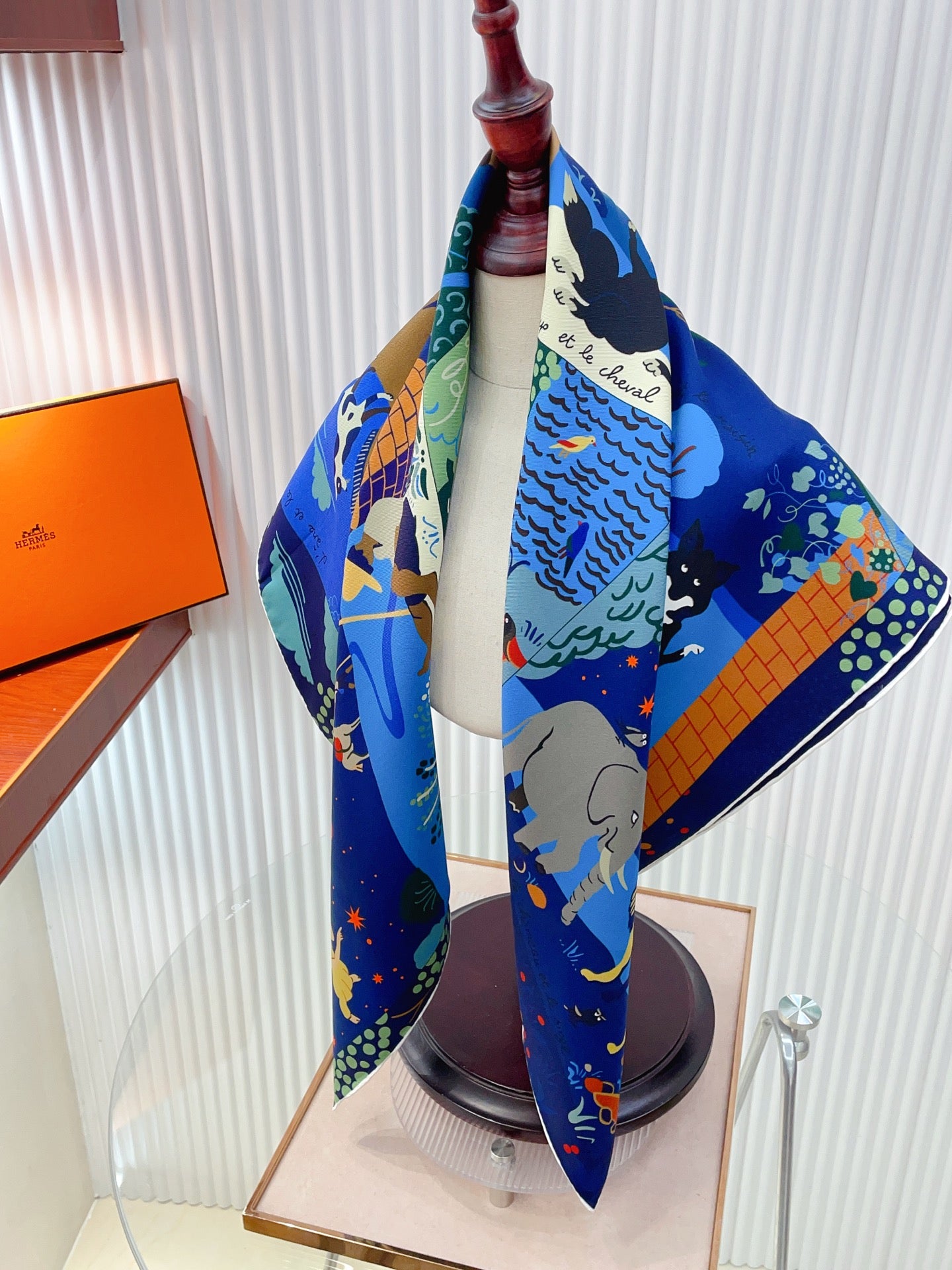 小愛款-18姆米雙面同色 90cm*90cm 真絲方巾