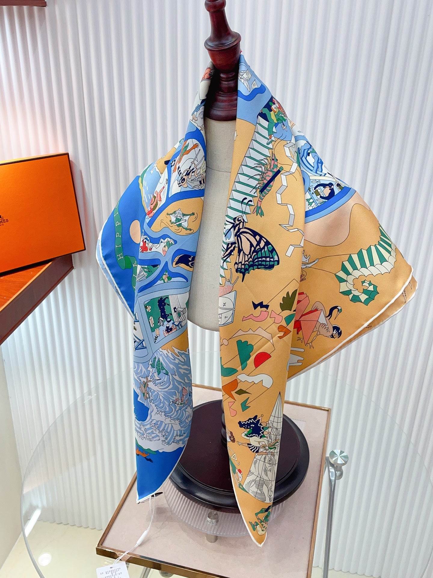 小愛款-18姆米加厚雙面同色 90cm*90cm 真絲方巾