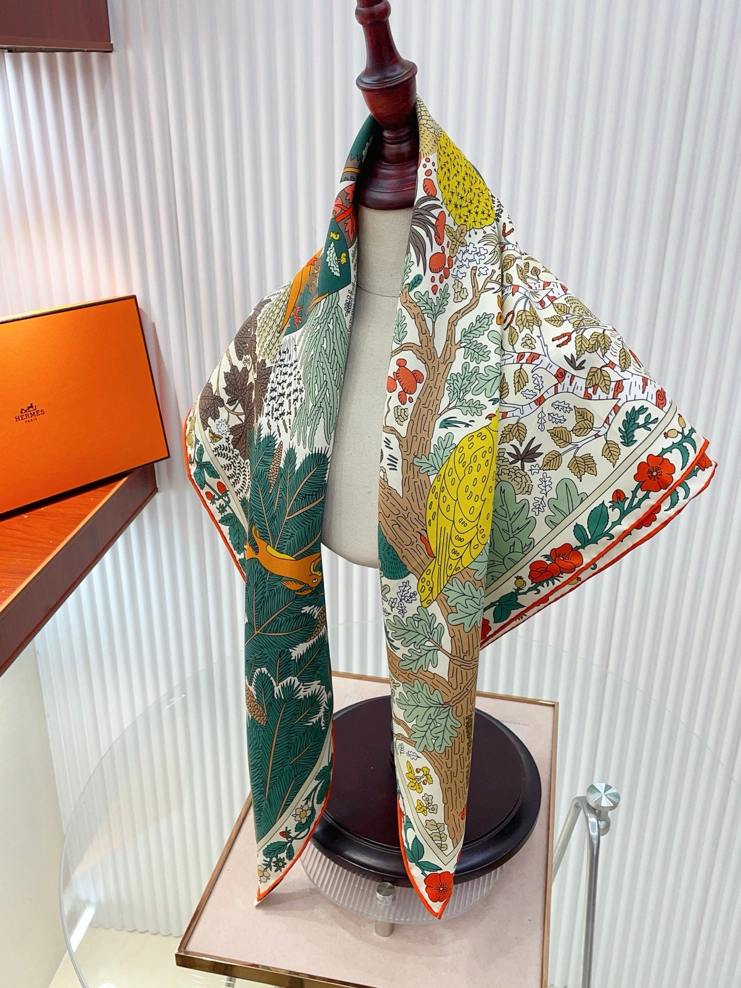 小愛款-18姆米雙面同色 90cm*90cm 真絲方巾