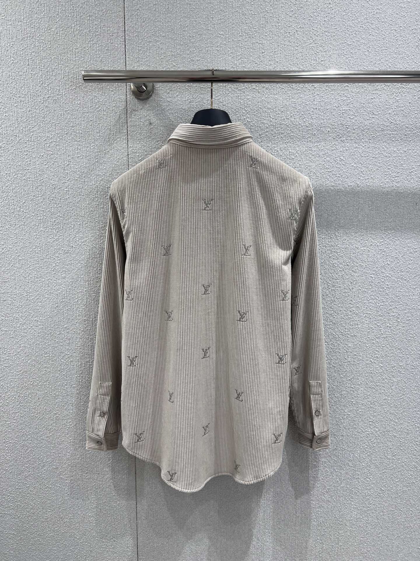 路L家-燈芯絨長袖襯衫