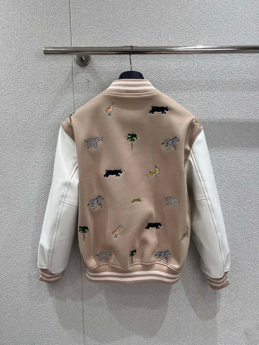 路L家-刺繡棒球外套