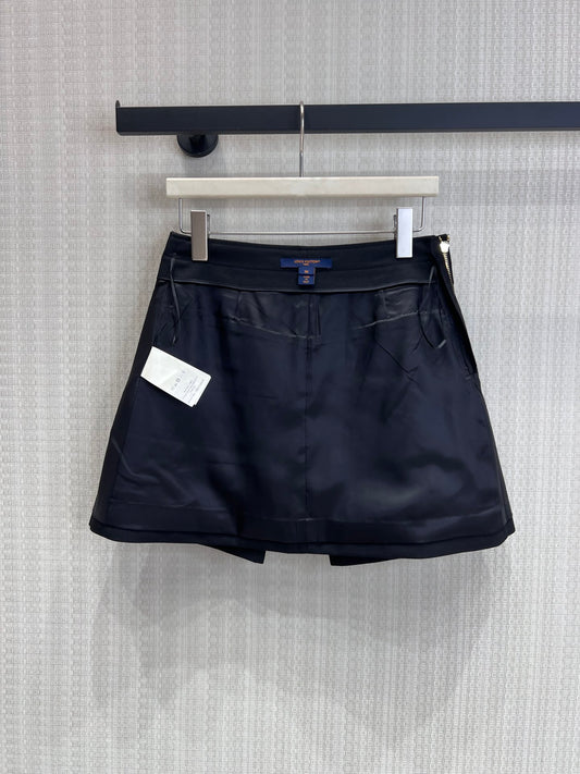 路L家-26SS早春新款鎖扣口袋羊毛半裙