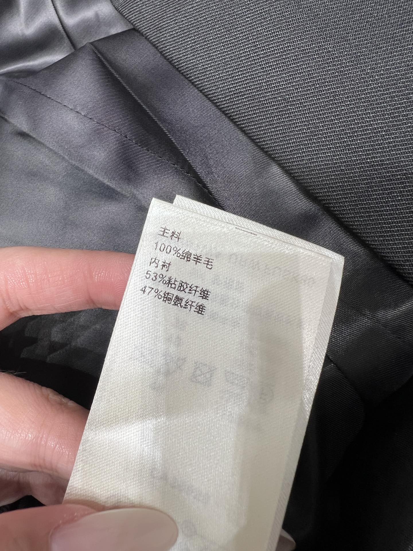路L家-26SS早春新款鎖扣口袋羊毛半裙