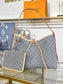 路L家M13289-CARRYALL 手袋包-中型 牛仔灰色