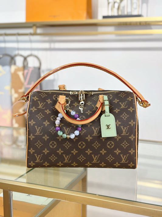 路L家-M15107 SPEEDY SOFT 30 LUCKY手袋包-經典老花