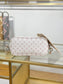 路L家-M25665 NEVERFULL INSIDE OUT中型手袋-白花