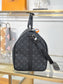 路L家-M40568KEEPALL BANDOULIÈRE 50旅行袋-黑花