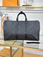 路L家-M40568KEEPALL BANDOULIÈRE 50旅行袋-黑花