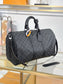 路L家-M40569 KEEPALL BANDOULIÈRE 45旅行袋-黑花