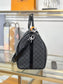 路L家- N41418 KEEPALL BANDOULIÈRE 45旅行袋-黑格