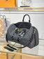 路L家- N41418 KEEPALL BANDOULIÈRE 45旅行袋-黑格