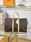 路L家-N41418 KEEPALL BANDOULIÈRE 45 旅行袋-咖啡格