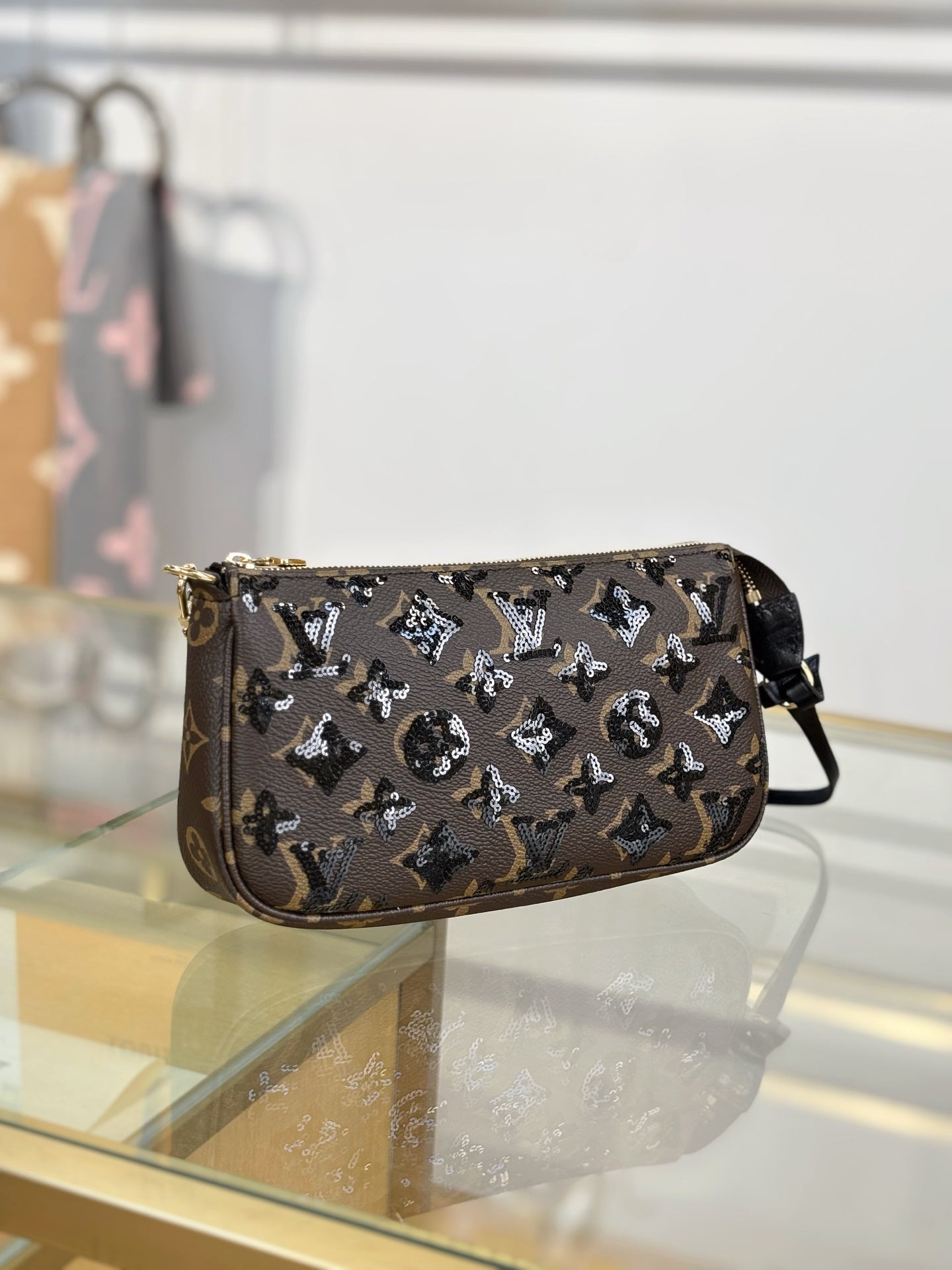 路L家-M26743 珠片麻將包