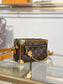 路L家-M14729 MINI SOFT TRUNK 手袋-老花