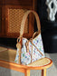 路L家-M13661 Carryall-白三彩