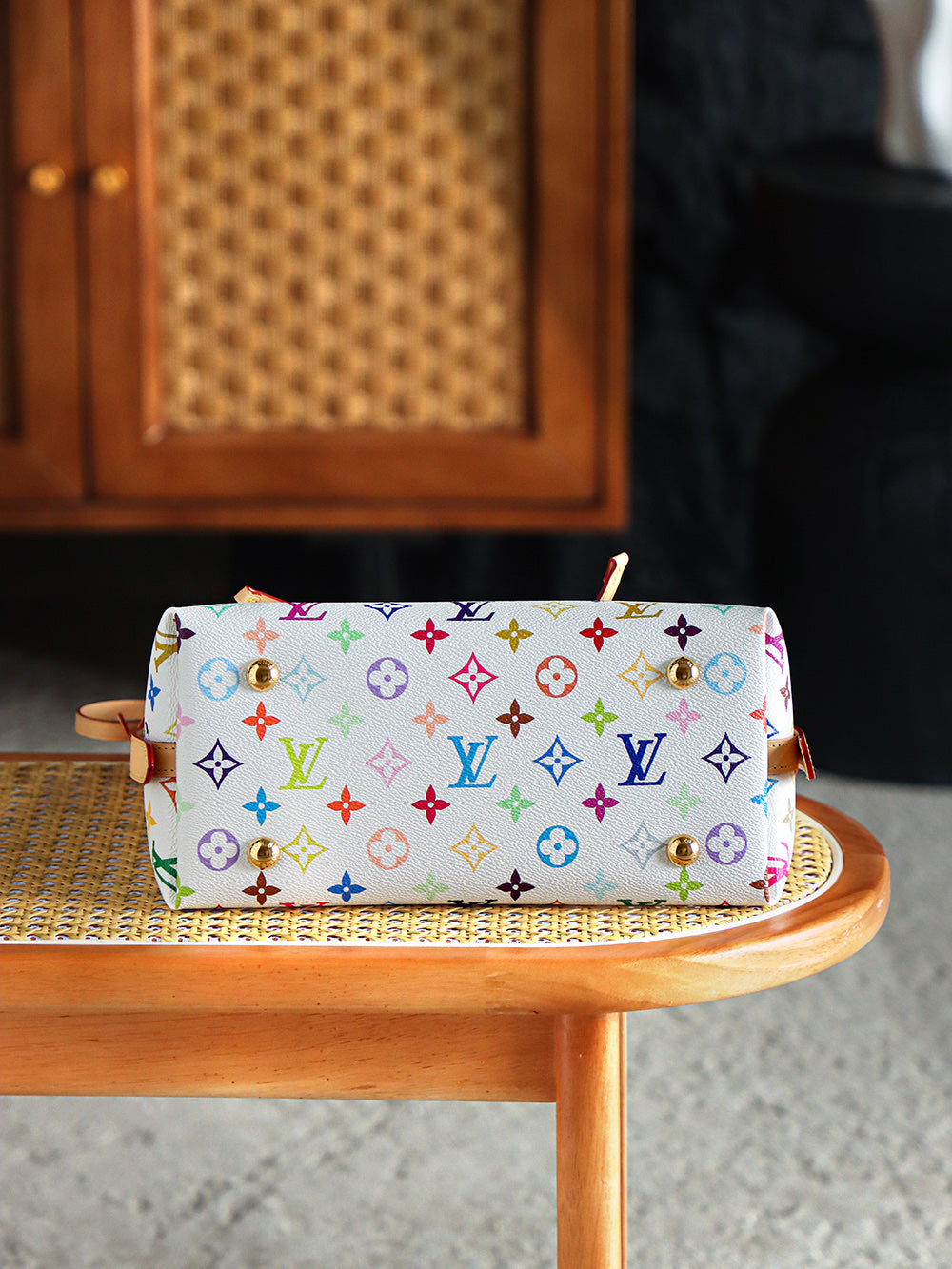 路L家-M13661 Carryall-白三彩