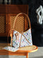 路L家-M13661 Carryall-白三彩