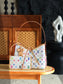 路L家-M13661 Carryall-白三彩