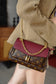 路L家-M27067 Sac Saint-Germain BB手袋 酒紅色