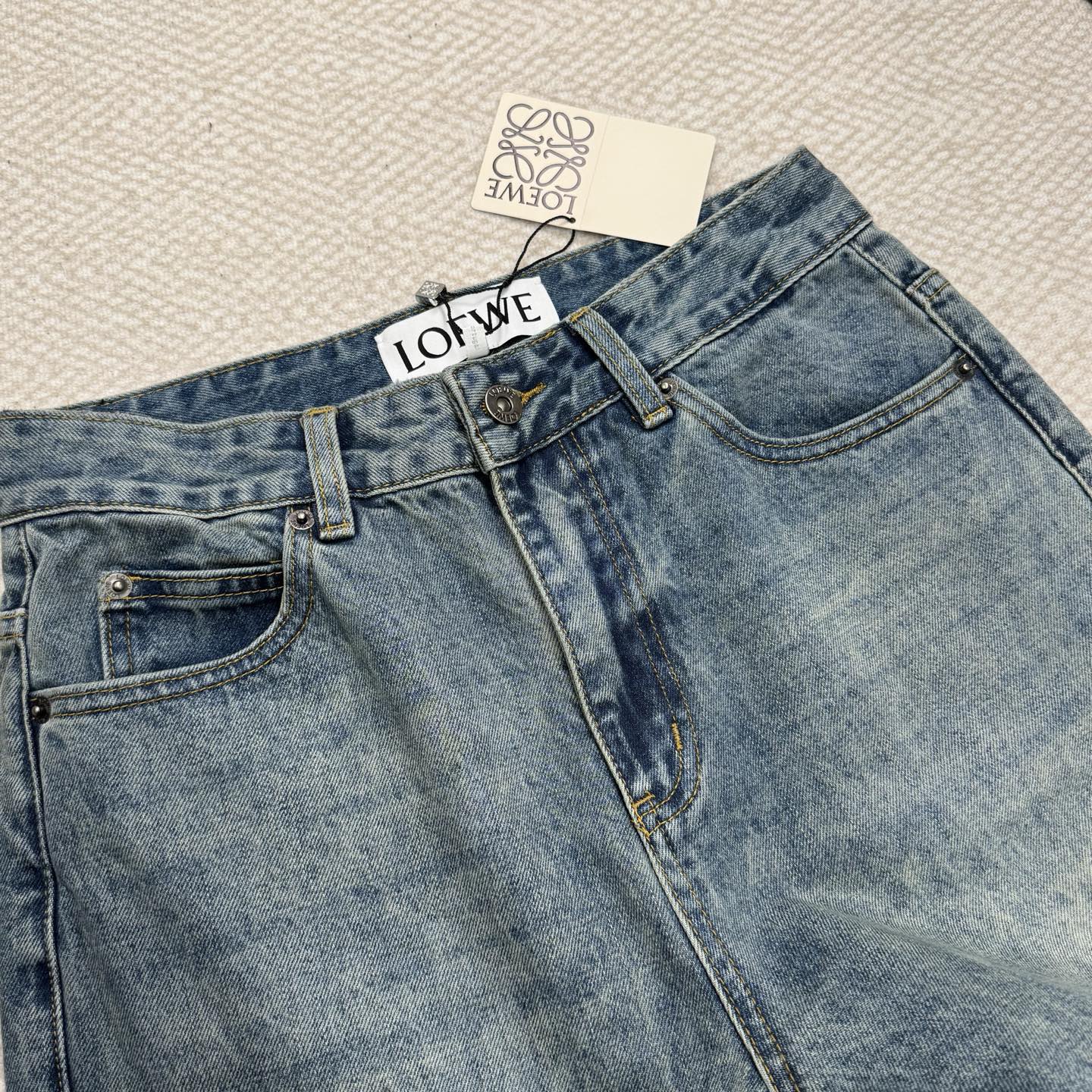 羅L家-26春夏刺繡口袋直筒牛仔褲